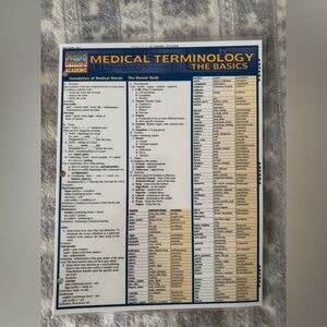 BarCharts Quick Study - Medical Terminology (the basics)